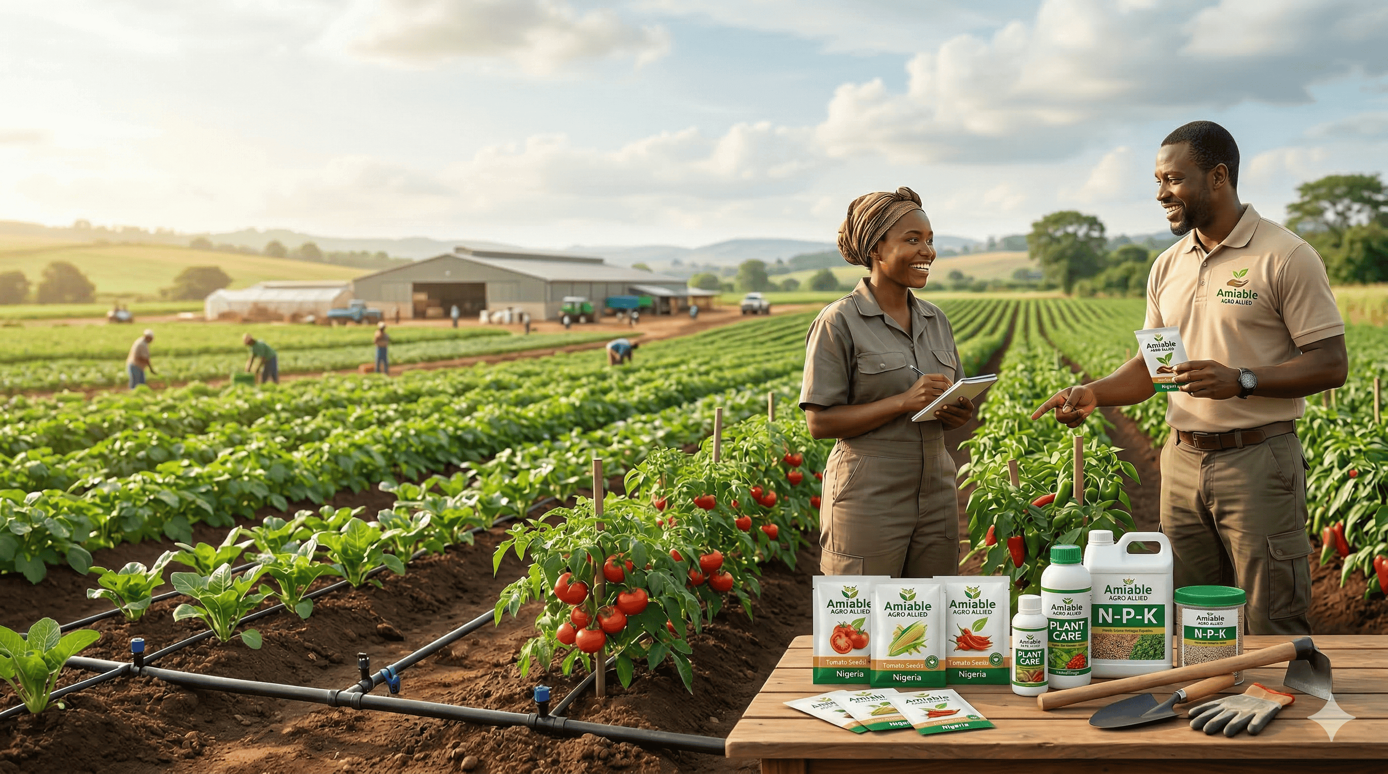 Agricultural products and seeds for modern farming